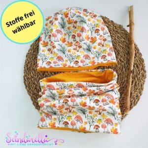 Set Beanie & Loop Übergangszeit (Stoff nach Wunsch)