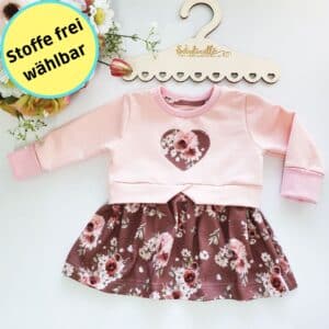 Girly Sweater Gr. 68-128 (Stoffwahl)