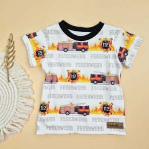 T-Shirt Feuerwehr Gr. 80