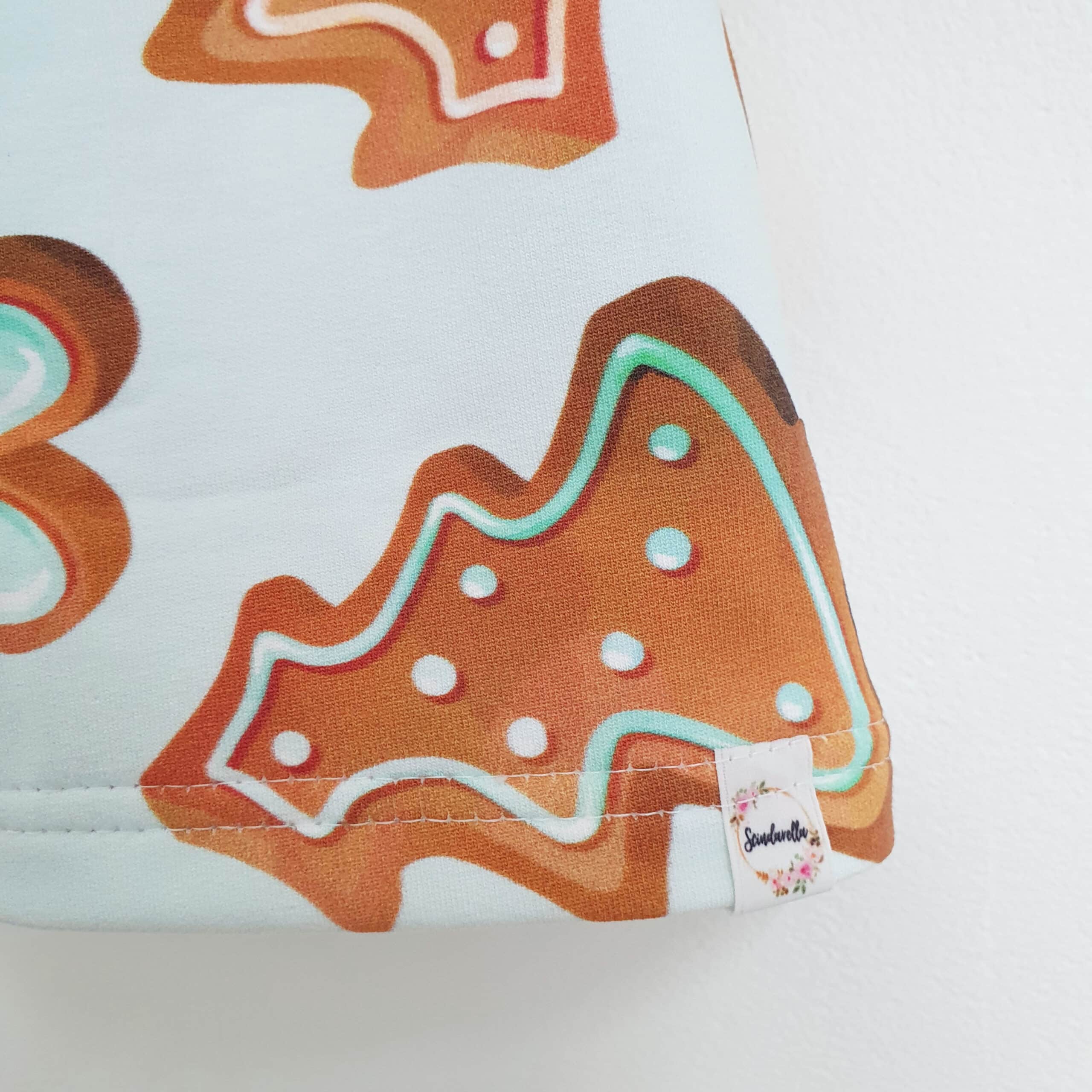 Kleid langarm Gr. 92 Lebkuchen – Bild 6