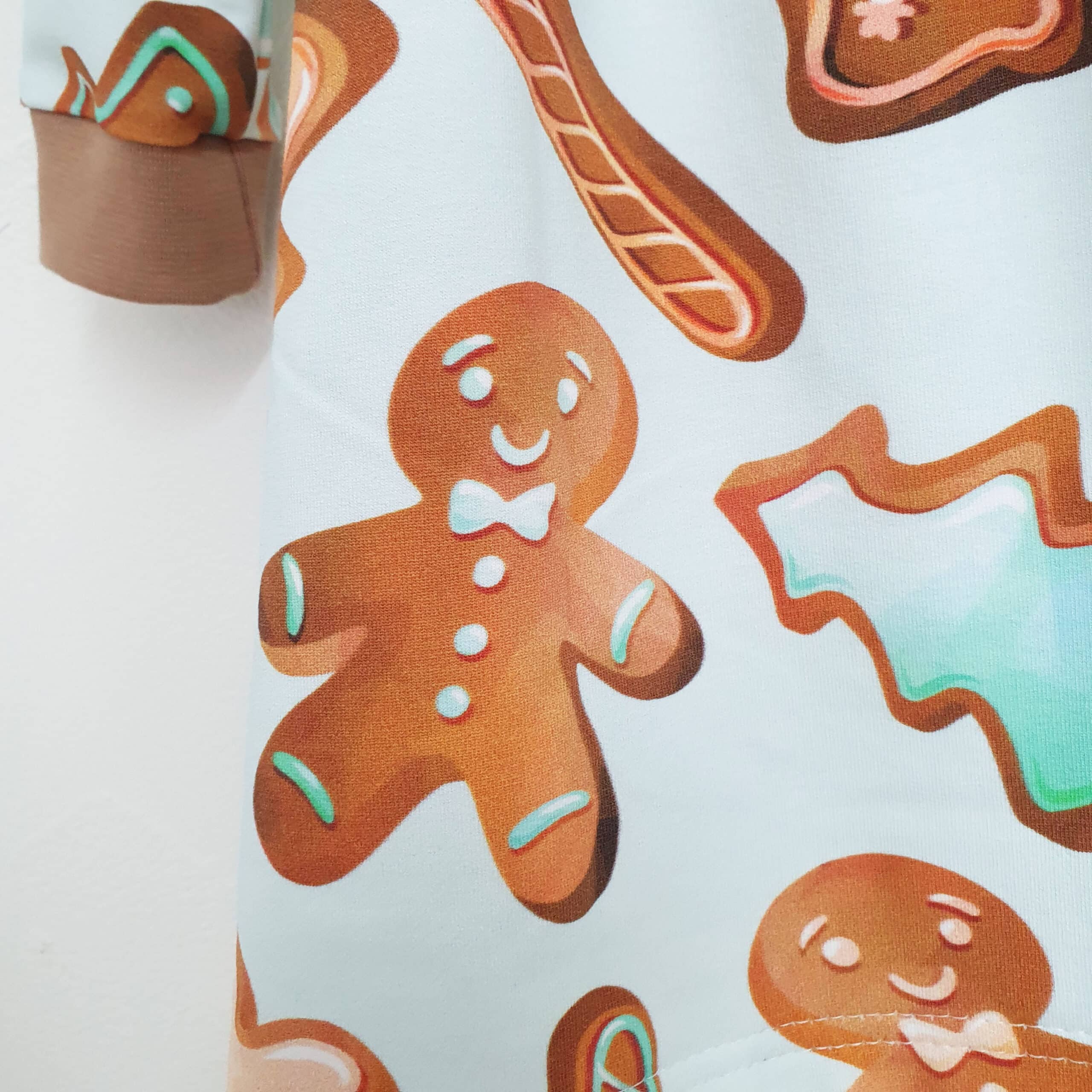 Kleid langarm Gr. 92 Lebkuchen – Bild 5