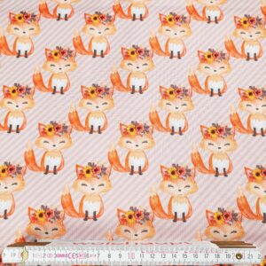 beschichtete Webware Boho Fuchs ab 0.5m