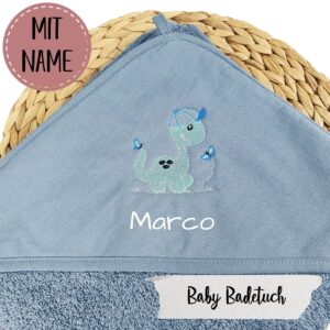 Kapuzenhandtuch / Babybadetuch Dinosaurier