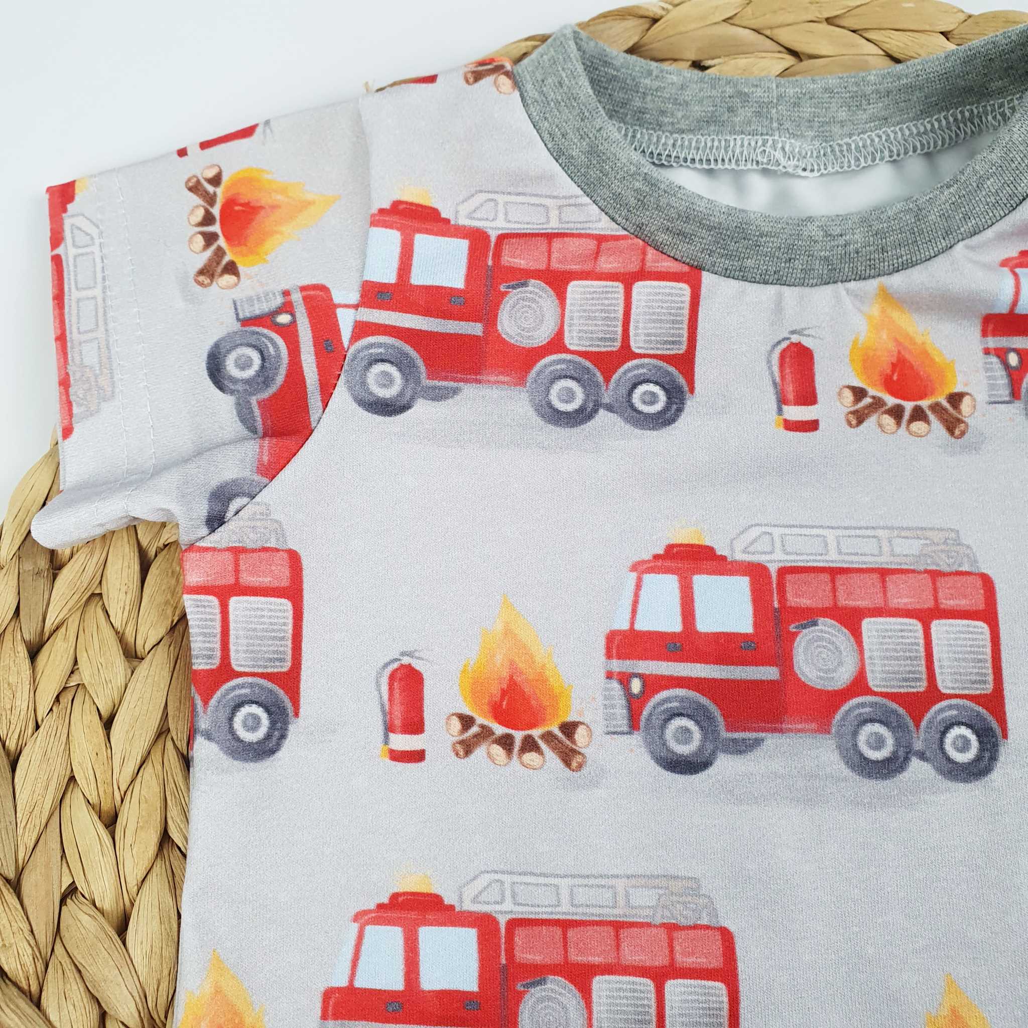 T-Shirt Feuerwehr Gr. 74 – Bild 2