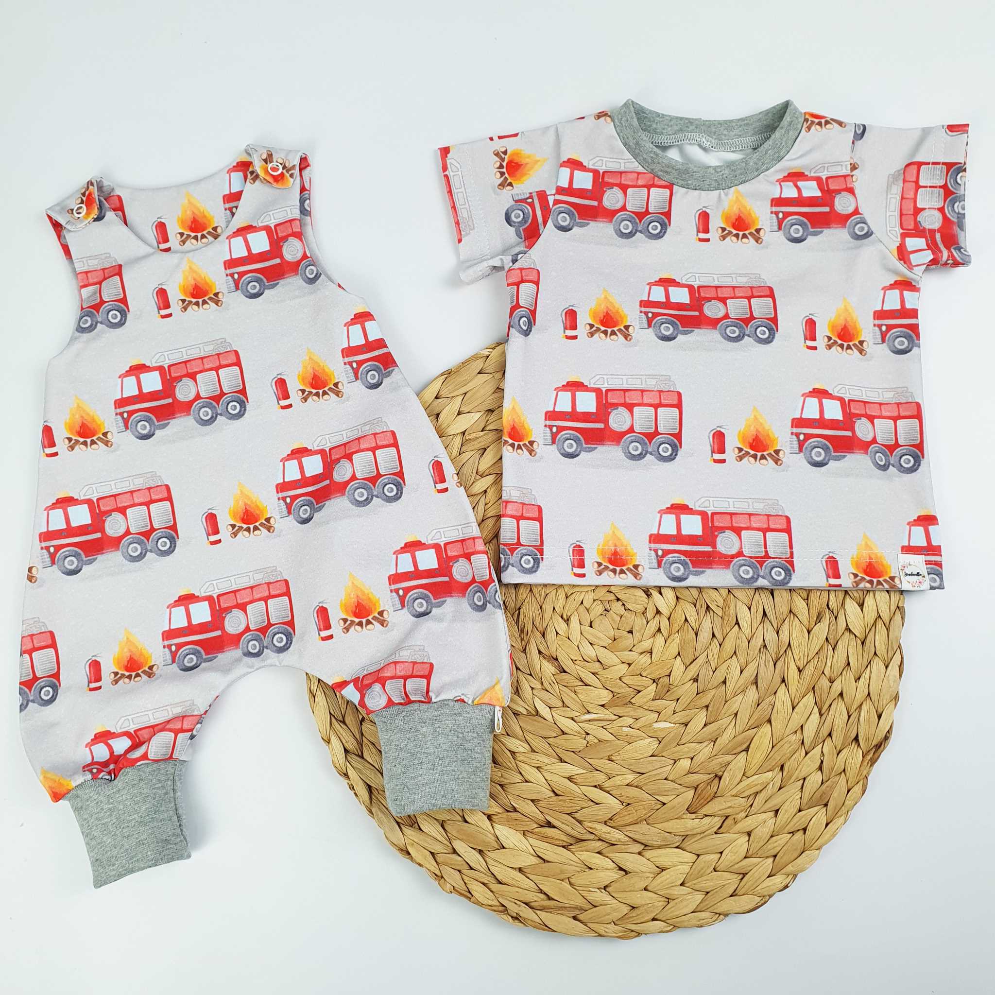 T-Shirt Feuerwehr Gr. 74 – Bild 4