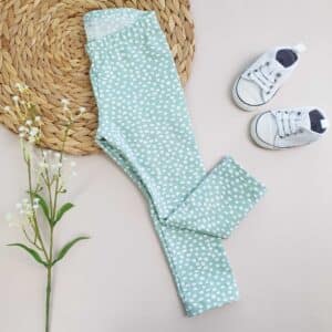 Leggins mint gepunktet Gr. 92