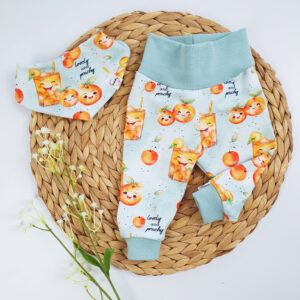 Baby Leggings mit Lätzchen Eistee Gr. 56