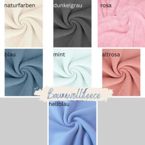 Baumwollfleece ab 0.5m