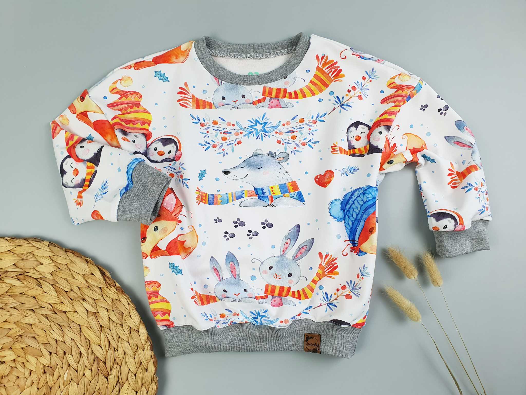 Sweater oversize Gr. 56 - 128 (Stoffwahl) – Bild 10