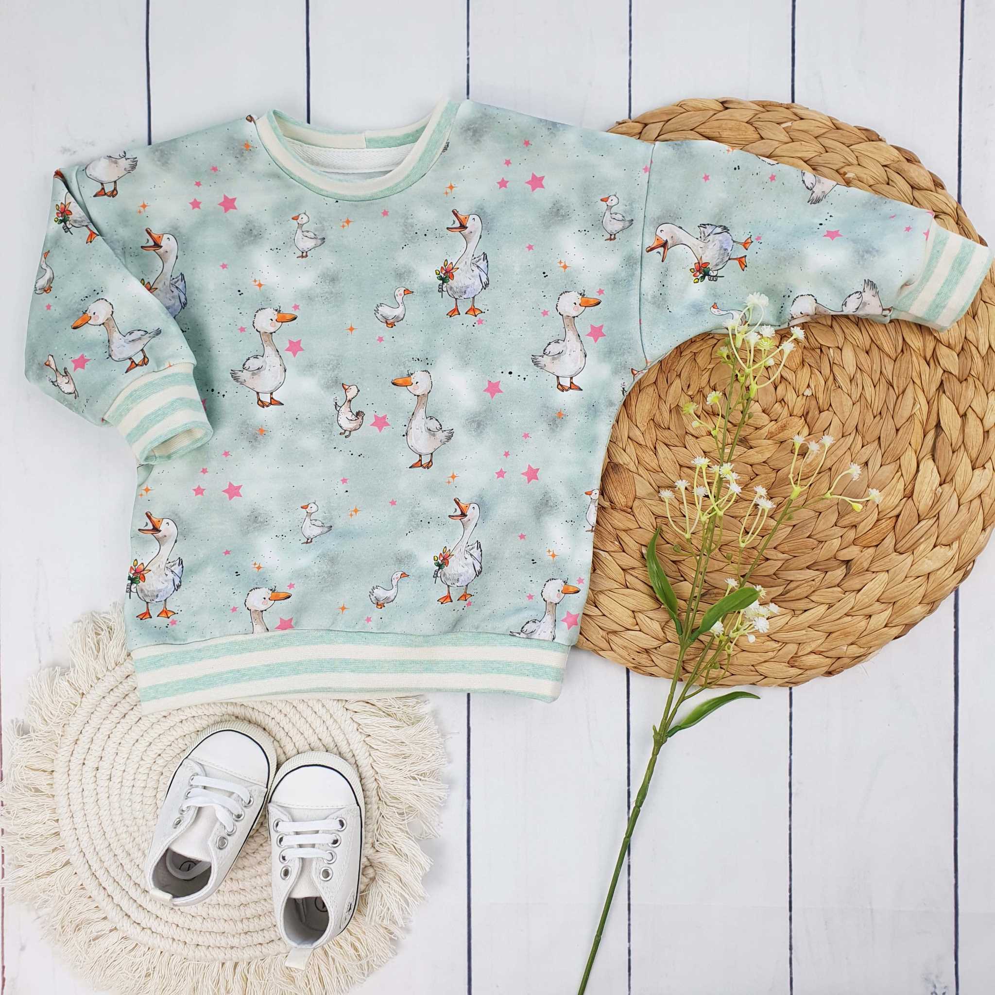 Sweater oversize Gr. 56 - 128 (Stoffwahl) – Bild 15