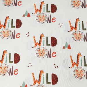 Rib Jersey Wild one ab 0.5m