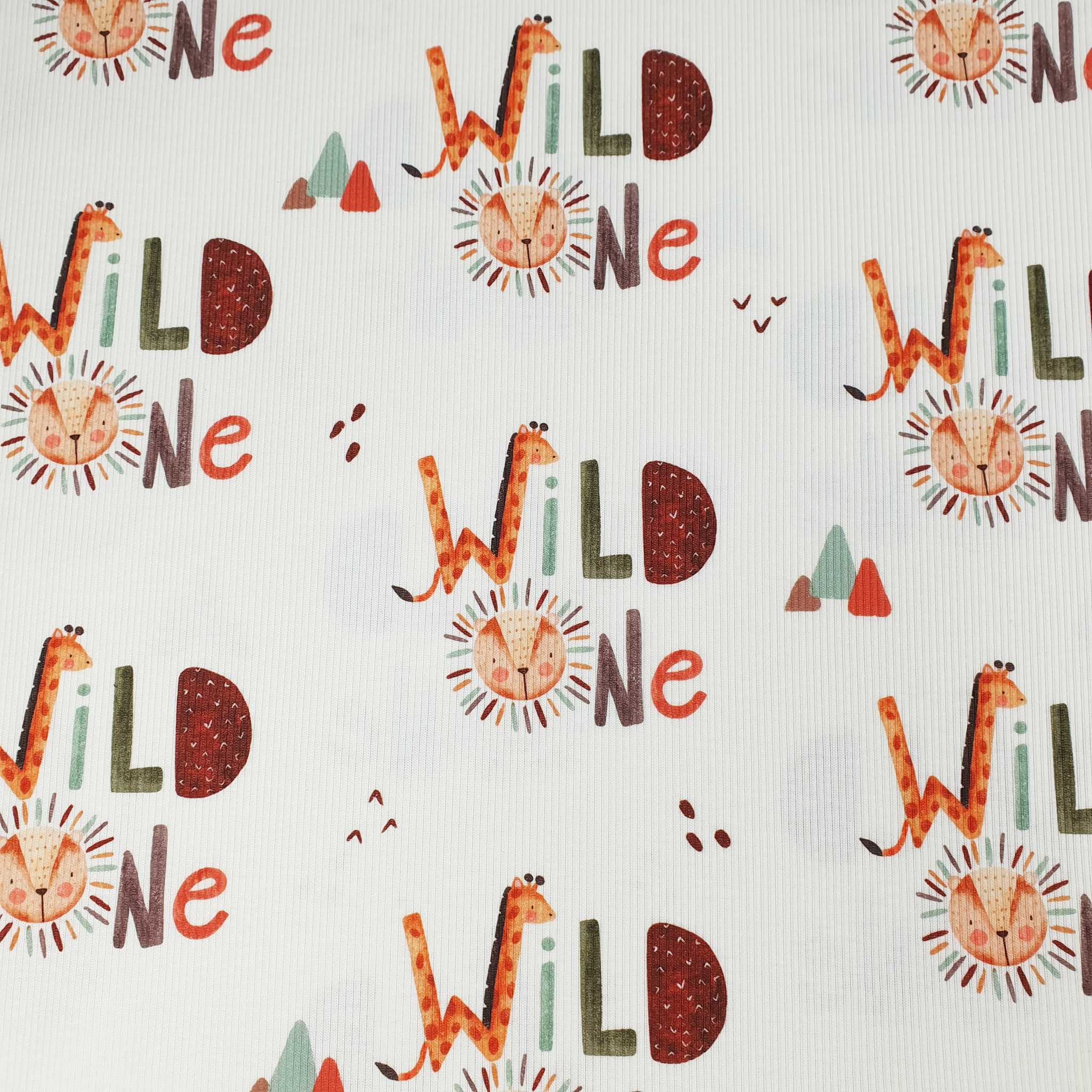 Rib Jersey Wild one ab 0.5m