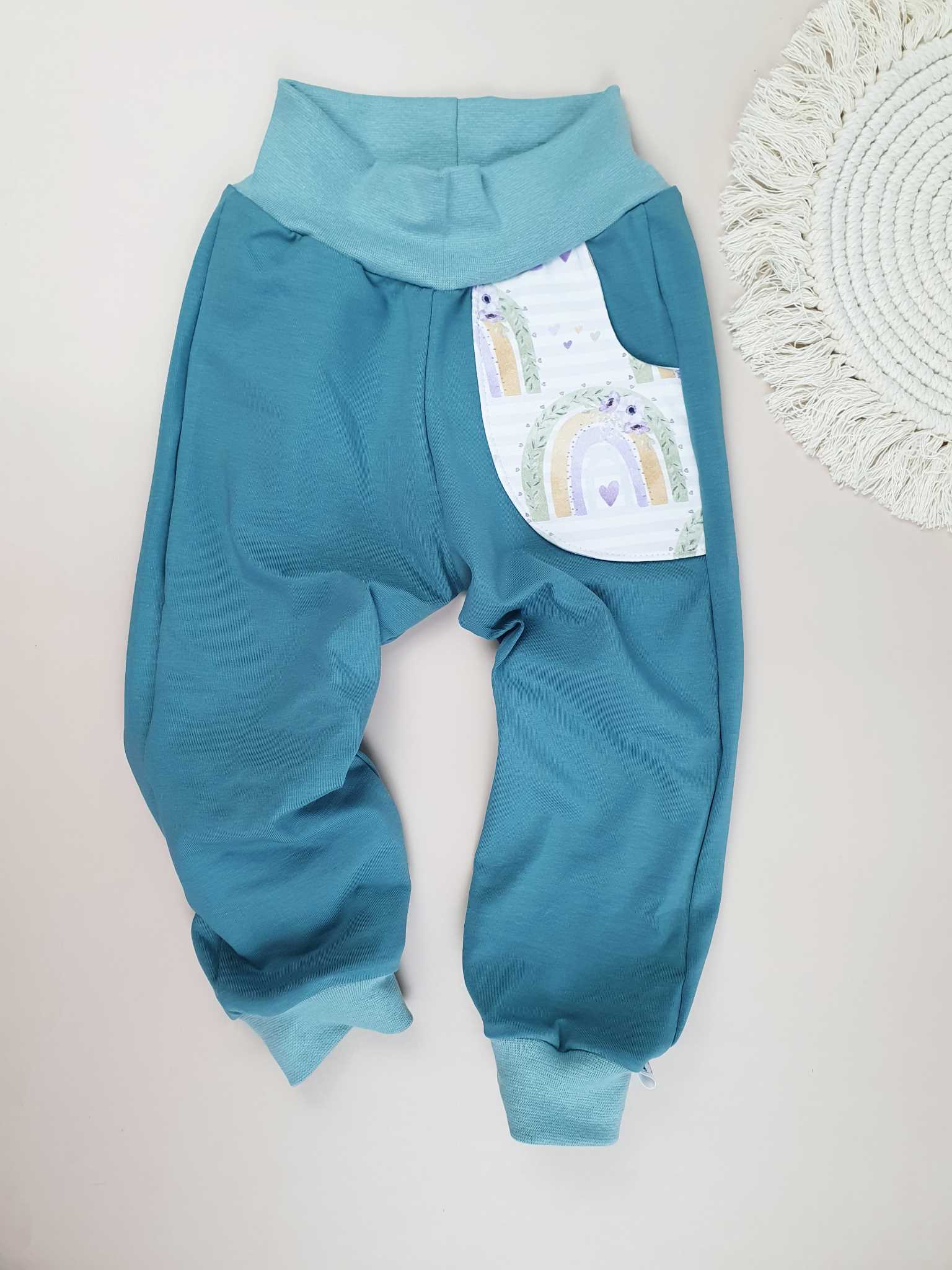 Hose mit Taschen Gr. 62 - 134 (Stoff nach Wunsch) – Bild 13