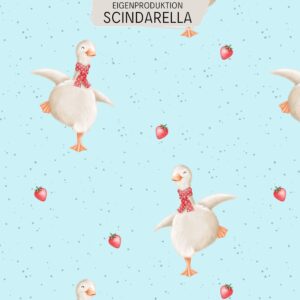 Jersey Gans mit Erdbeeren ab 0.5m