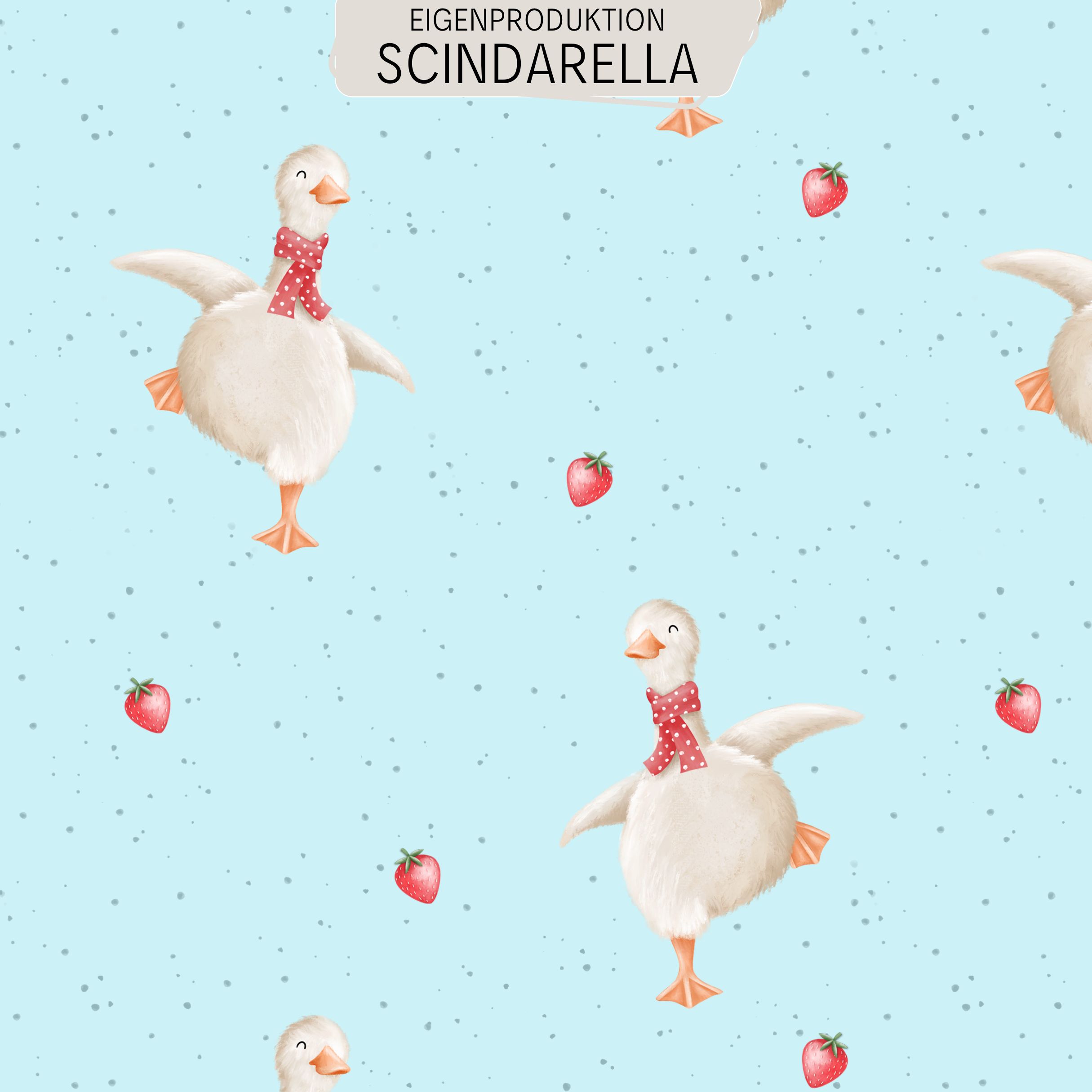 Jersey Gans mit Erdbeeren ab 0.5m