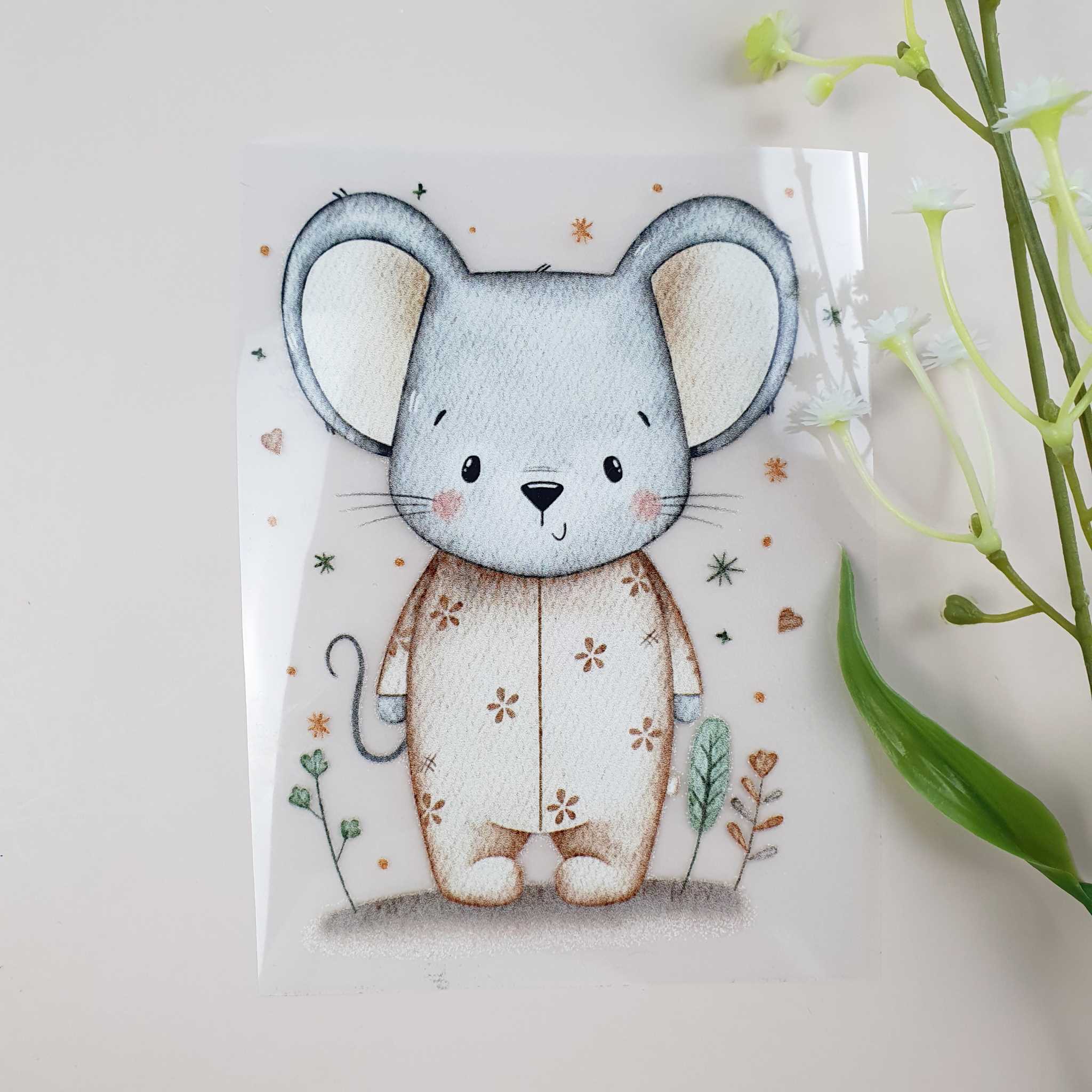 Bügelbild Maus – Bild 2