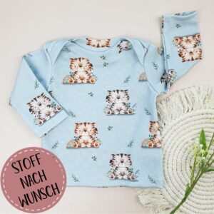 Babyshirt Gr. 50 - 80 (Stoffwahl)