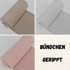 Bündchen grob gerippt