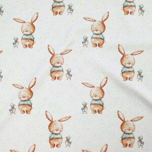 Rib Jersey Hase und Ente ab 0.5m