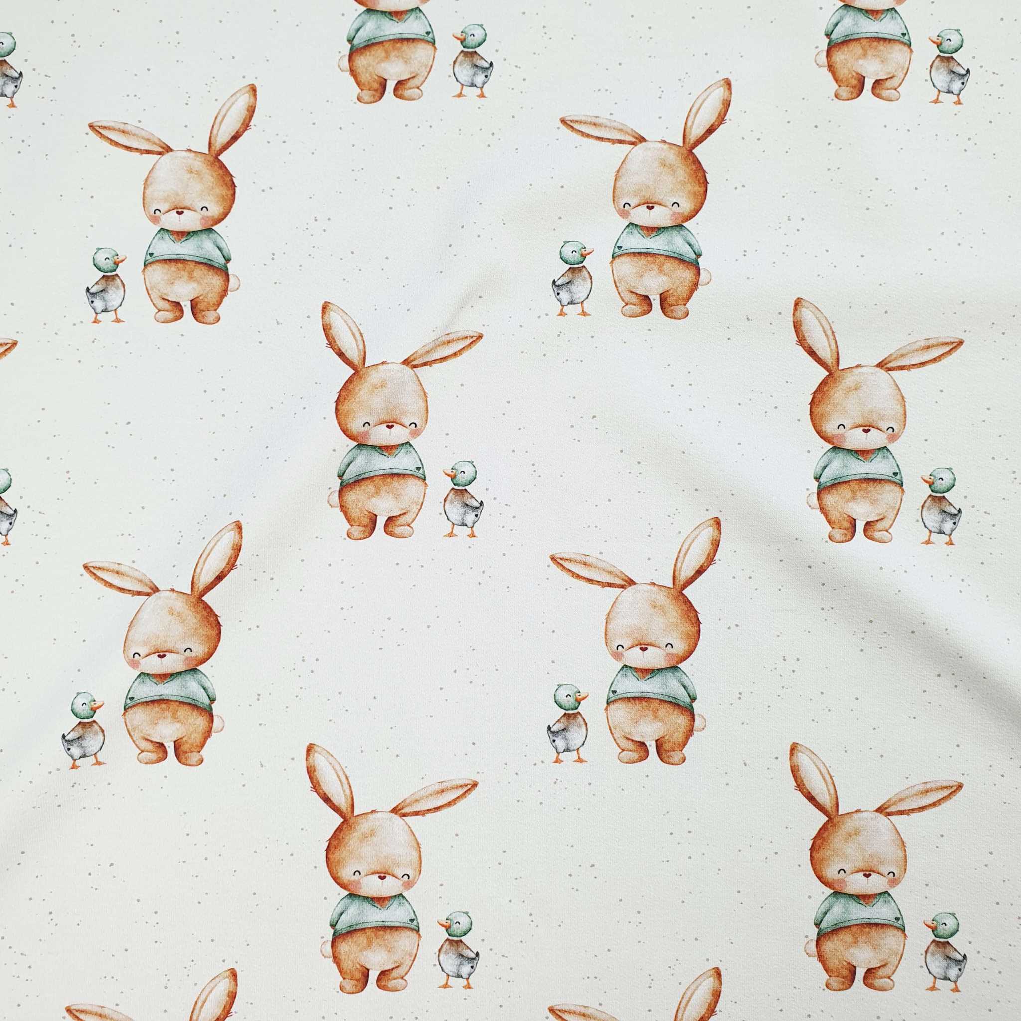 French Terry Hase und Ente ab 0.5m – Bild 3