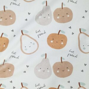 French Terry Apfel Birne ab 0.5m