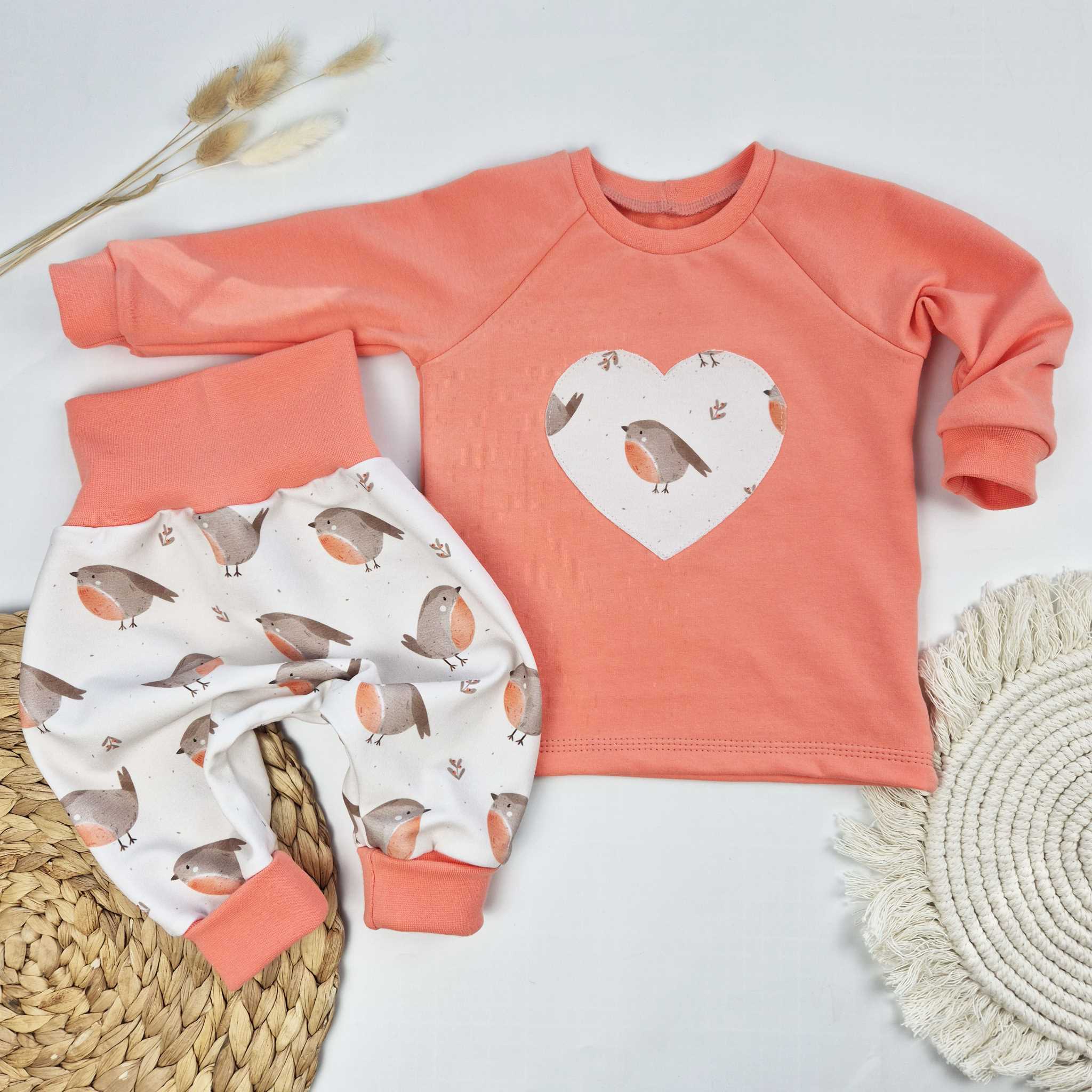 Babyset Vogel Gr. 68/74