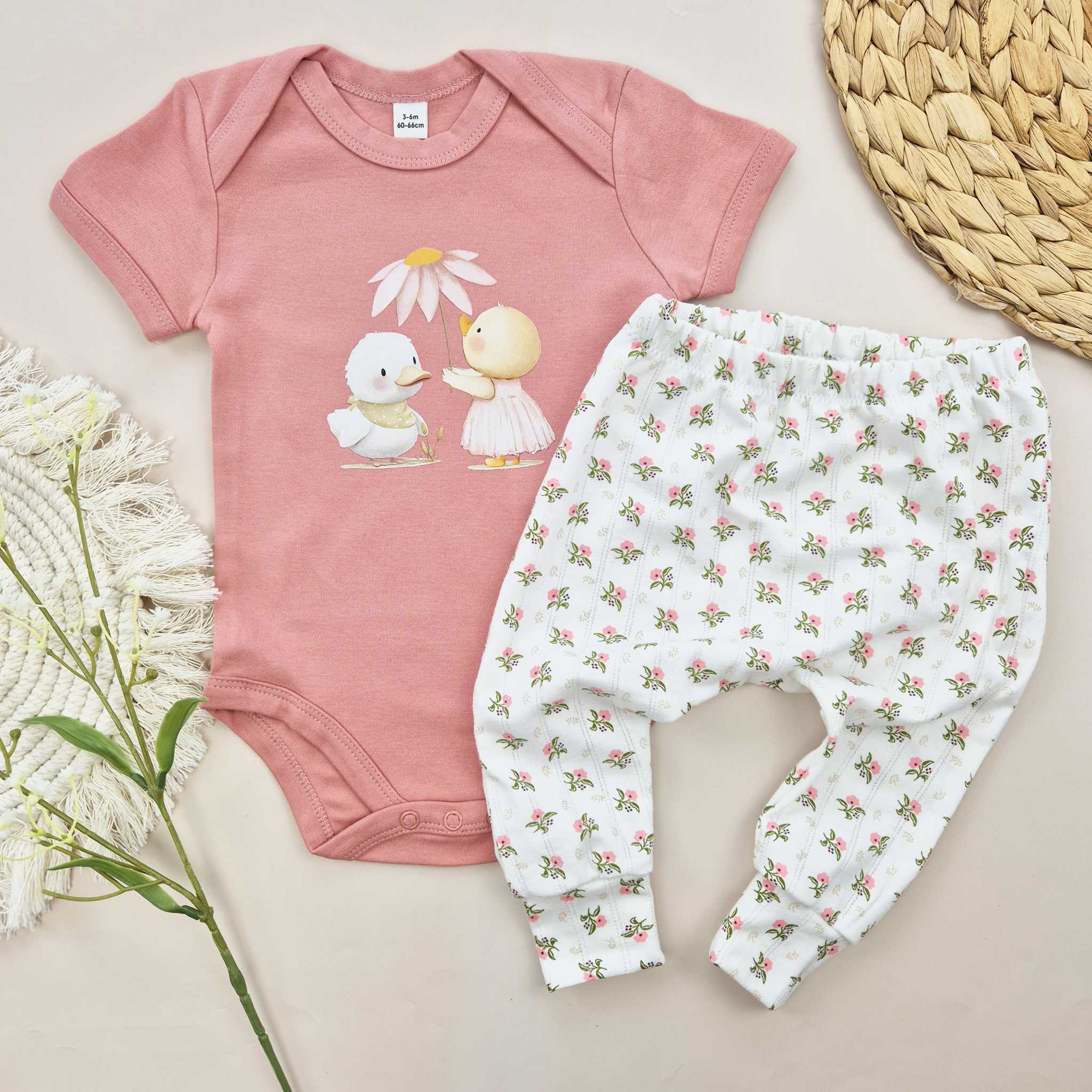 Baby Set Entchen Gr. 68