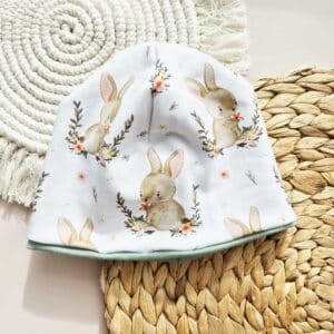 Beanie Hase KU 44-46 ca. Gr. 74