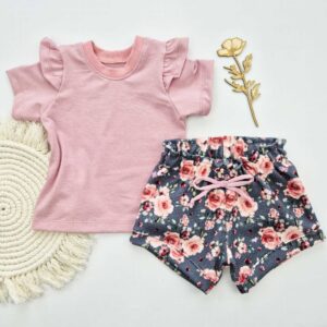 Baby Set Rosen Gr. 62