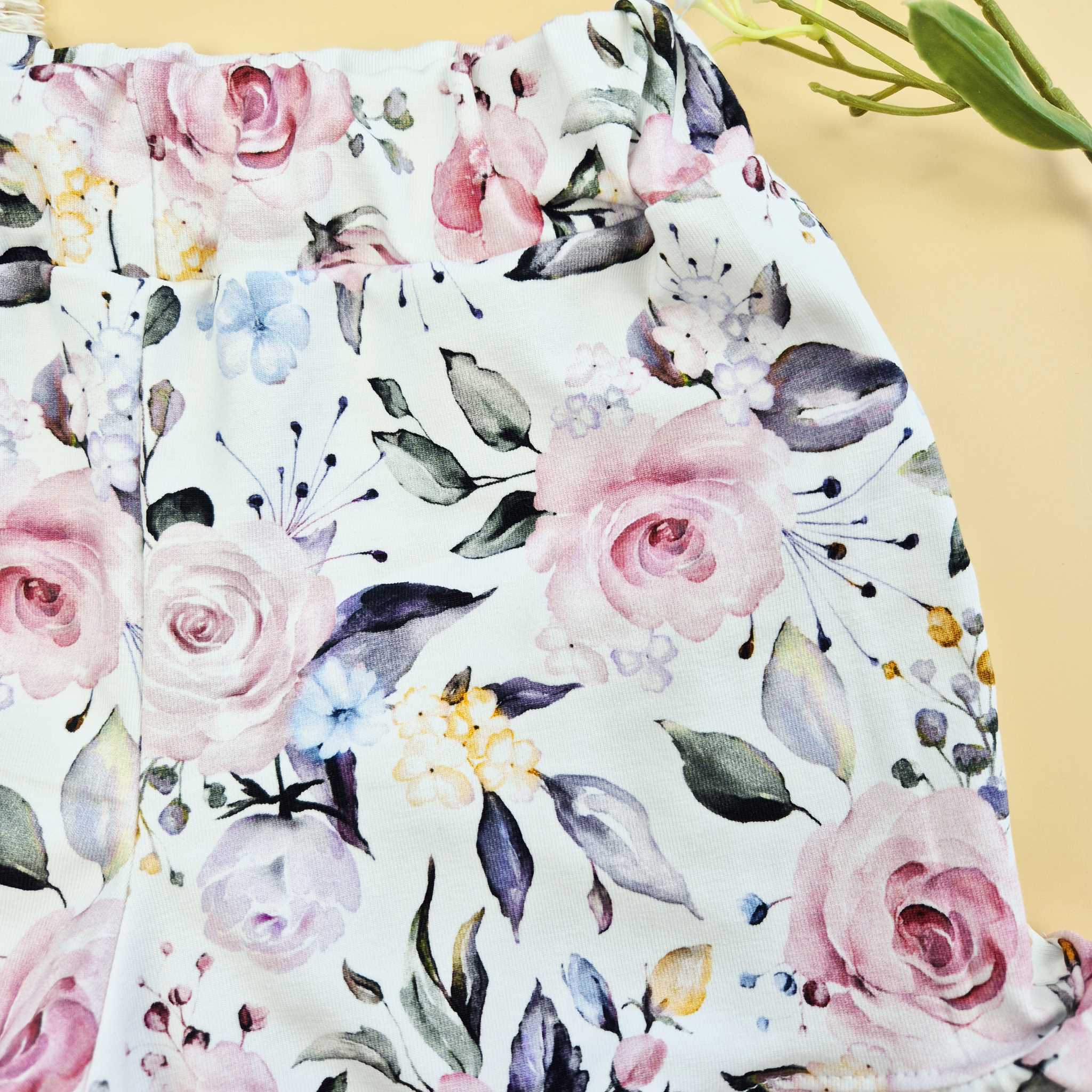 Rüschen Shorts Rosen Gr. 80/86 – Bild 3