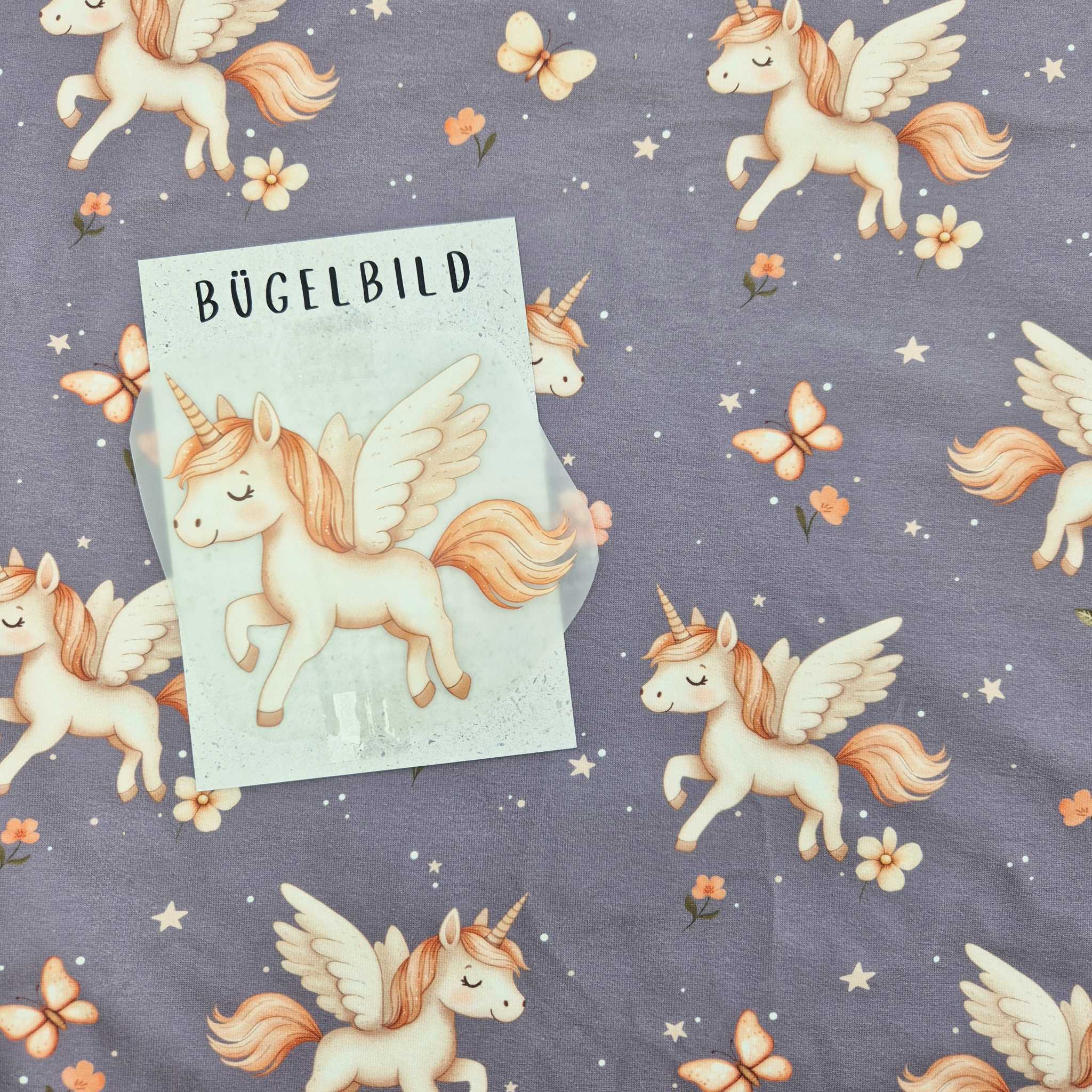 Bügelbild Einhorn – Bild 3