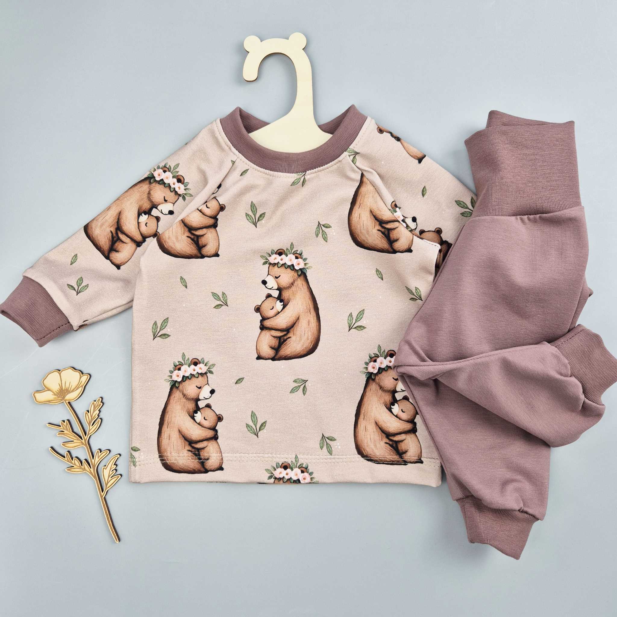 Baby Set Mama Bär Gr. 56